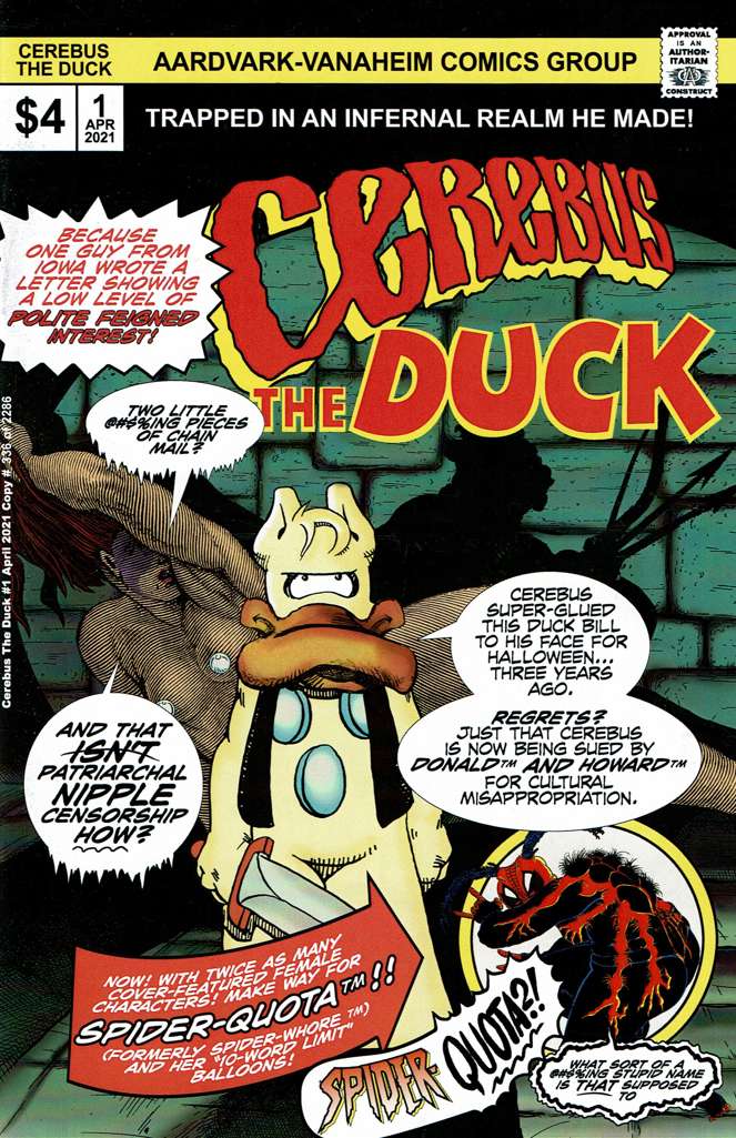 Cerebus The Duck