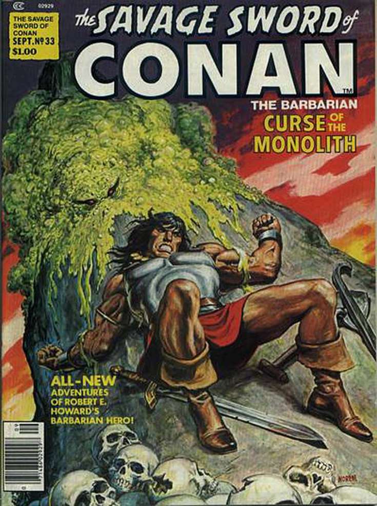 Savage Sword of Conan #33