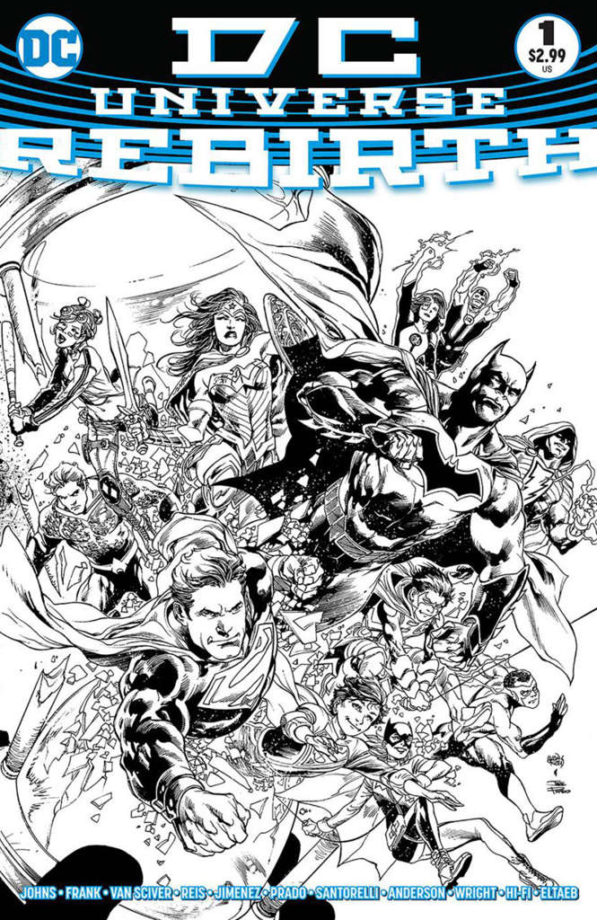 DC Universe Rebirth #1 Variation D
