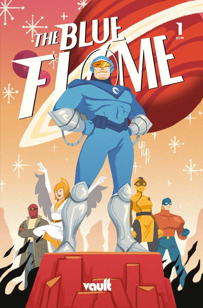 The Blue Flame #1 Variation B