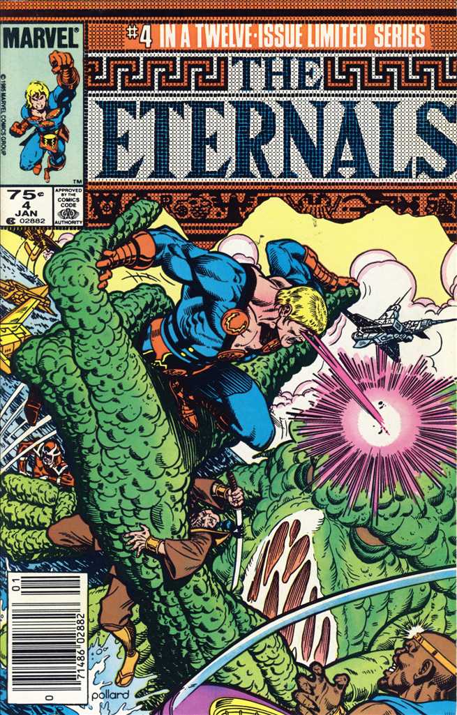 The Eternals (Ltd. Series) #4 Newsstand Edition
