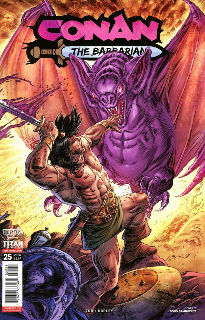Conan: The Barbarian (Titan) #25 Variation C