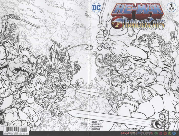 He-Man/Thundercats #1 Variation B