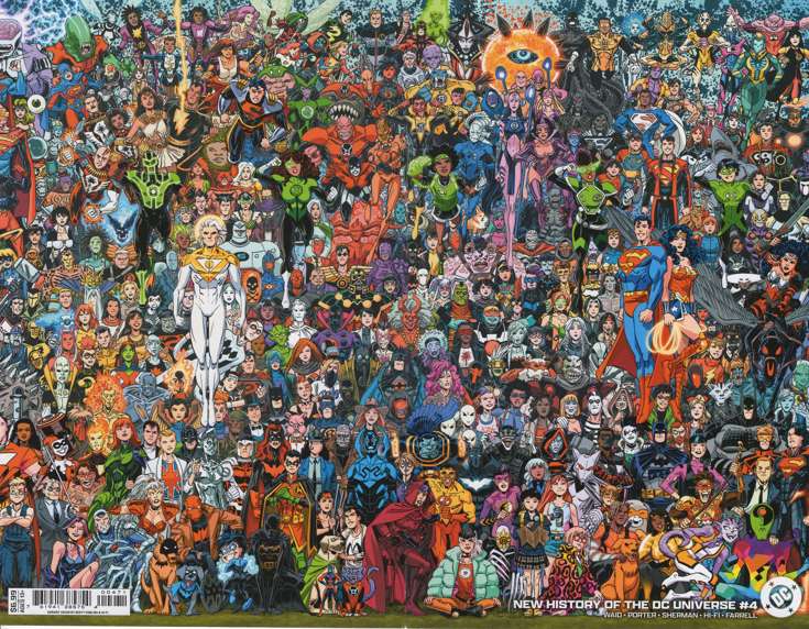 New History of the DC Universe #4 Variation G