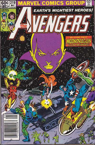 The Avengers #219 Newsstand Edition