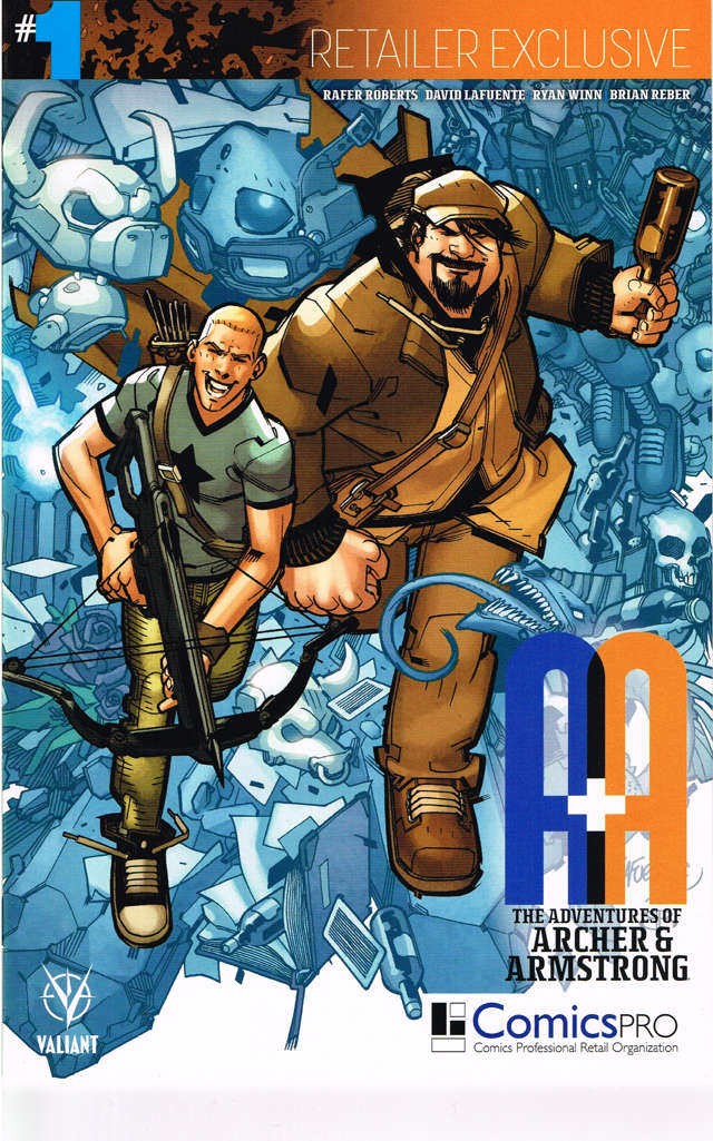 A&A: The Adventures of Archer & Armstrong #1 Variation M