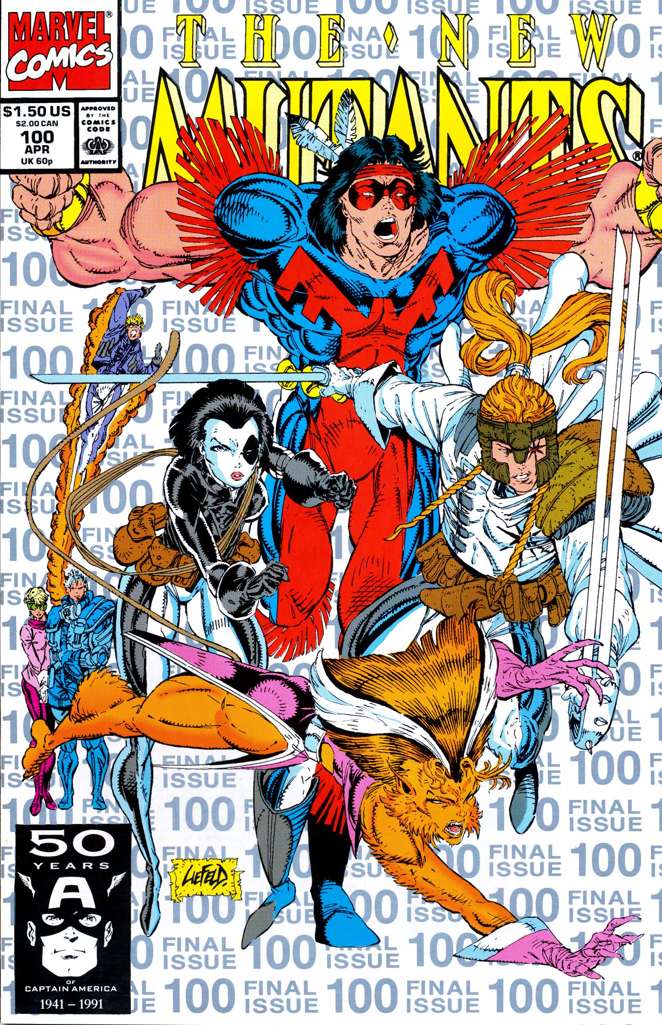 The New Mutants #100  - 3rd printing