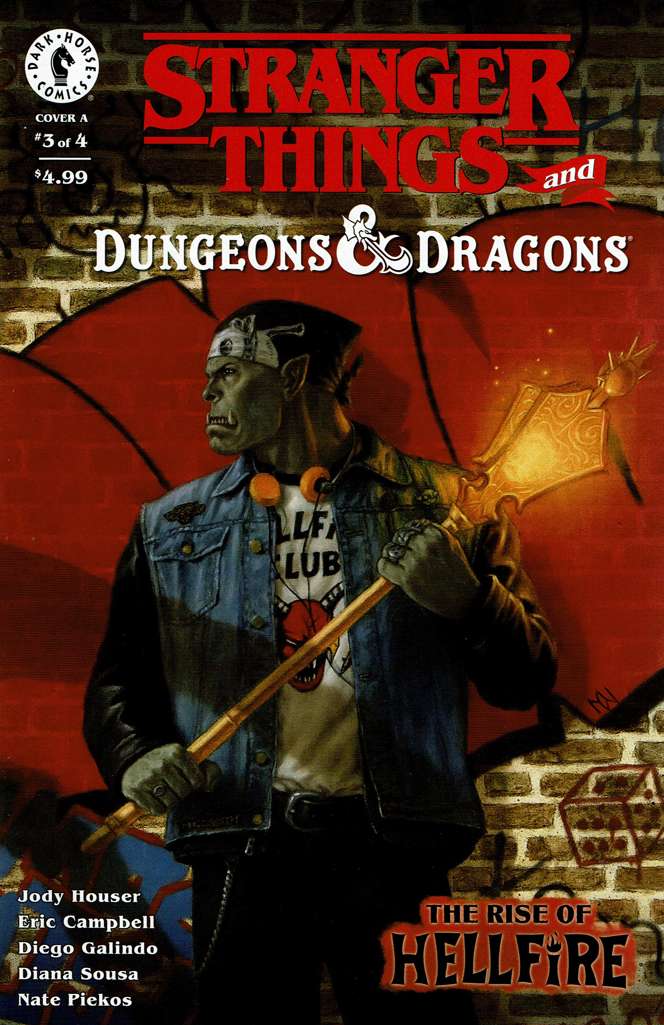 Stranger Things and Dungeons & Dragons: The Rise of Hellfire #3 Variation A