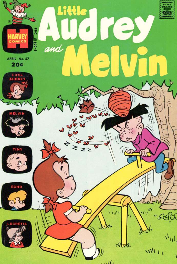 Little Audrey and Melvin #57