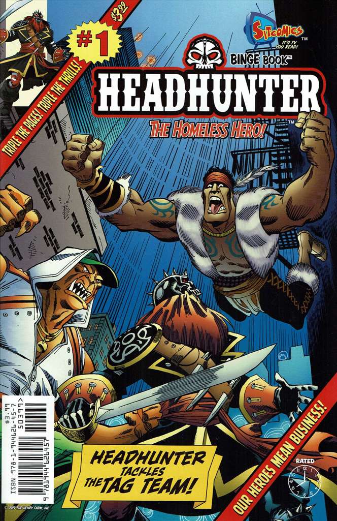 Sit-comics Presents Headhunter Binge Book