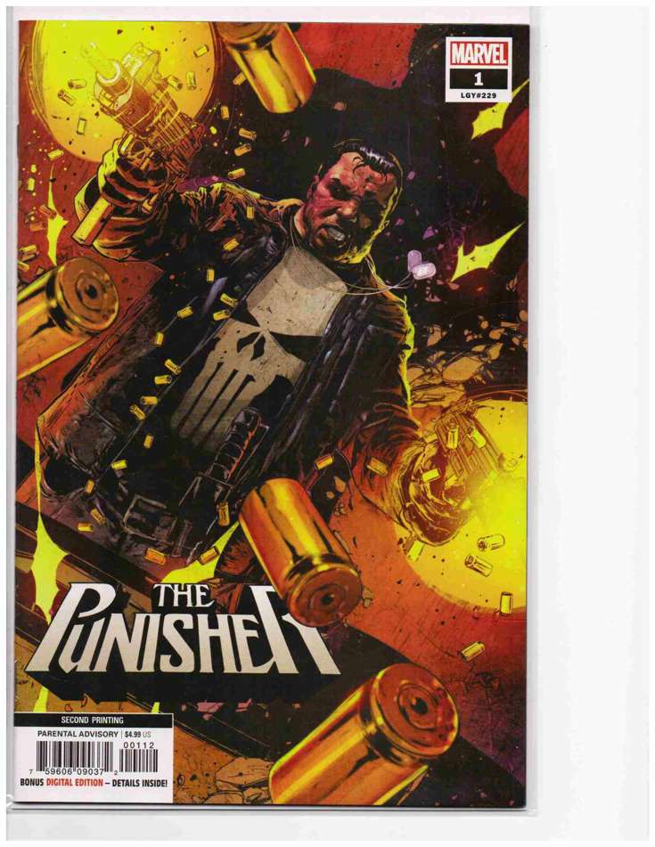 The Punisher (12th Series) #1  - 2nd printing