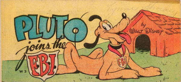 Pluto Joins the F.B.I.