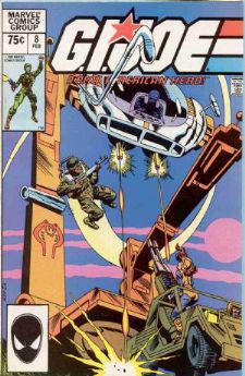 G.I. Joe, a Real American Hero #8  - 2nd printing