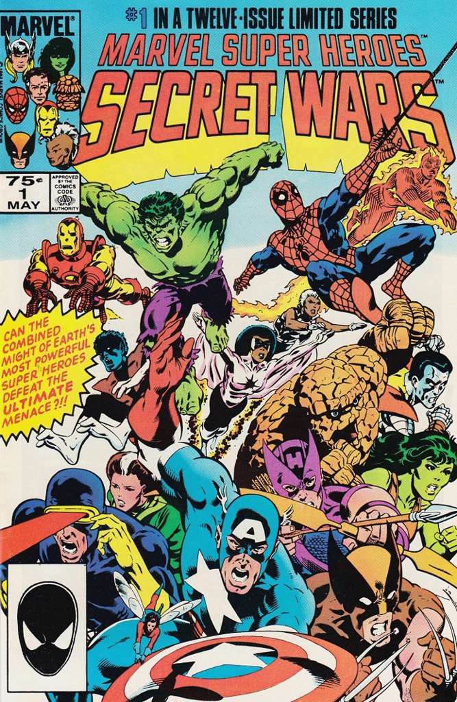 Marvel Super Heroes Secret Wars #1  - 2nd printing