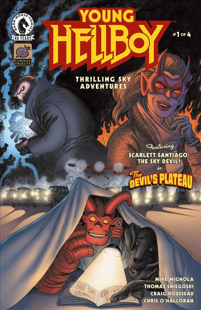 Young Hellboy: Thrilling Sky Adventures #1 Variation B