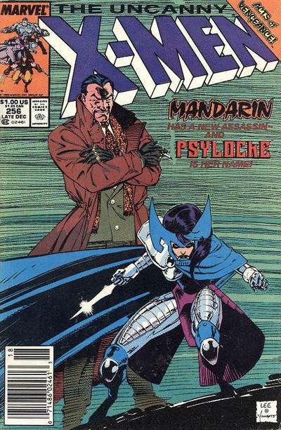 The Uncanny X-Men #256 Newsstand Edition