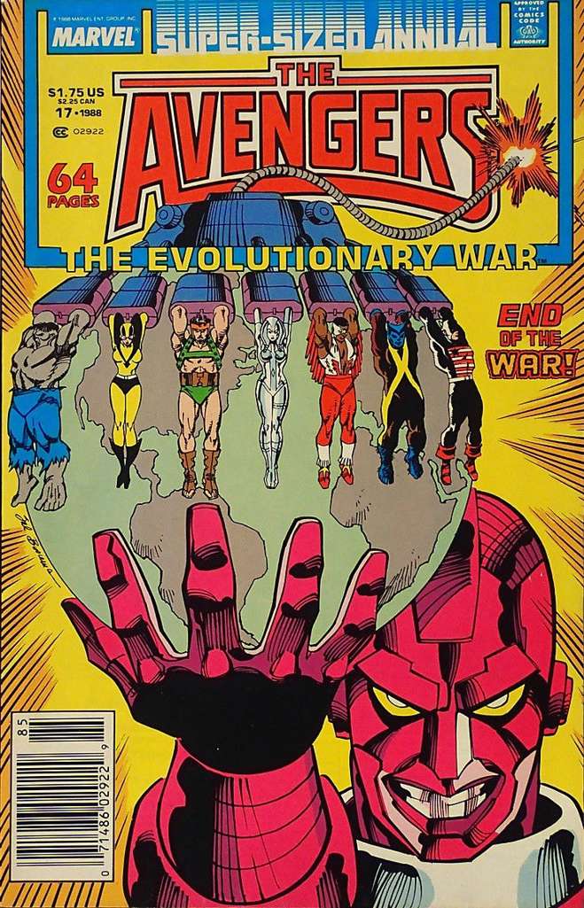The Avengers Annual #17 Newsstand Edition