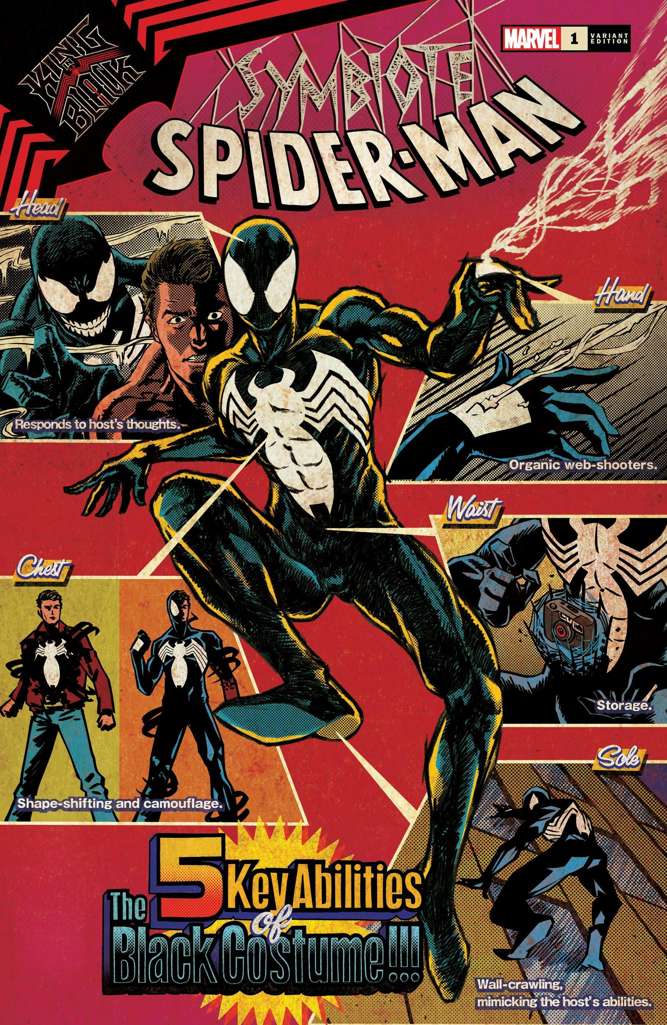 Symbiote Spider-Man: King in Black #1 Variation D