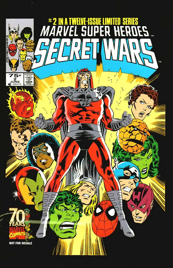 Marvel Super Heroes Secret Wars #2  - 3rd printing