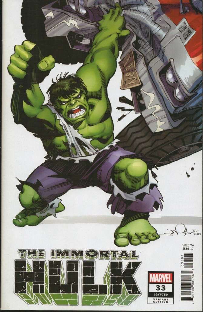 Immortal Hulk #33 Variation H