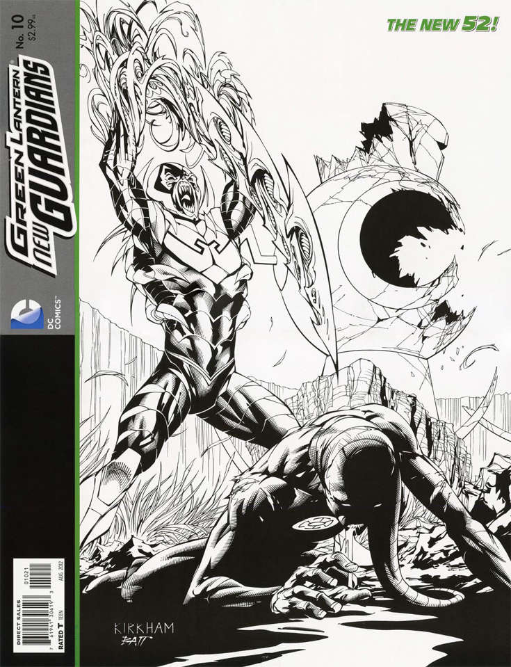 Green Lantern: New Guardians #10 Variation A