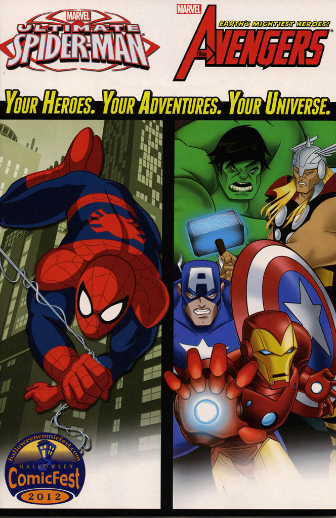 Marvel Universe Avengers and Ultimate Spider-Man