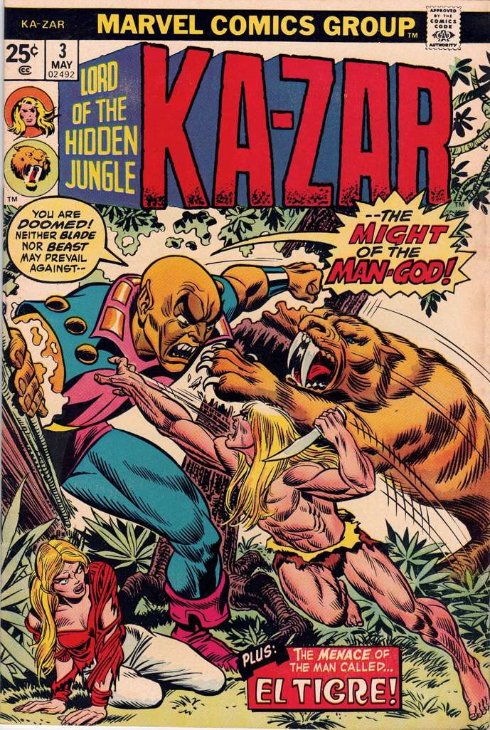 Ka-Zar (2nd Series) #3