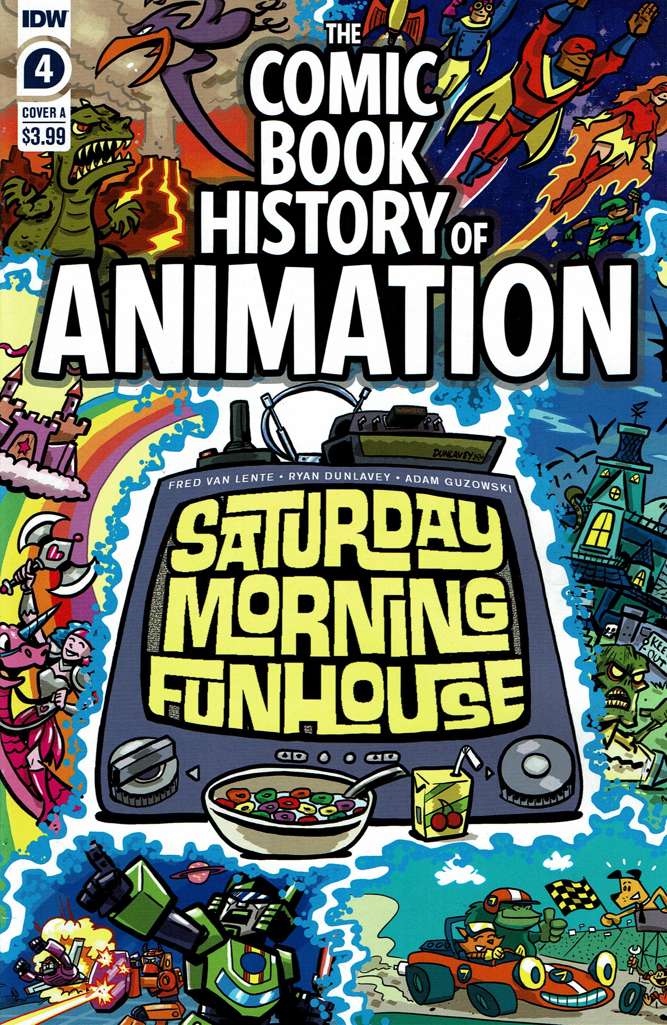 Comic Book History of Animation #4 Variation A