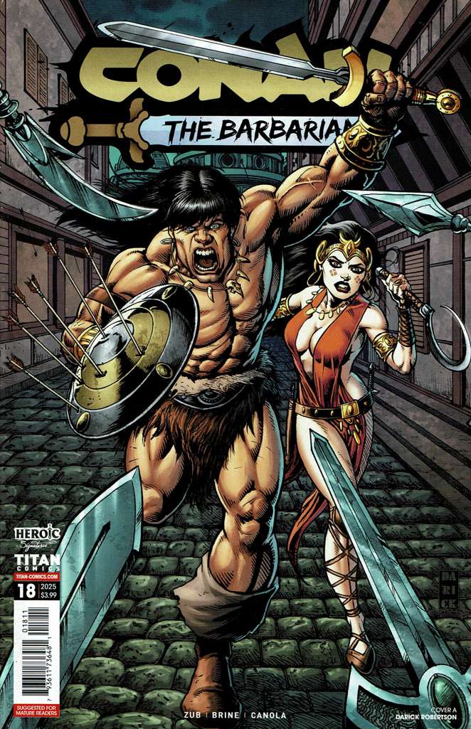 Conan: The Barbarian (Titan) #18 Variation A