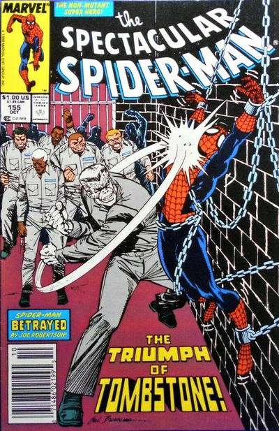The Spectacular Spider-Man #155 Newsstand Edition
