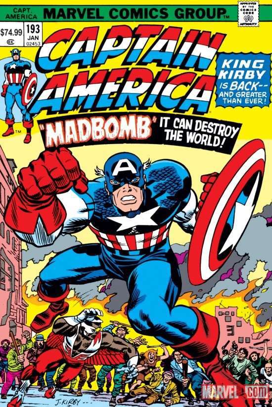 Captain America by Jack Kirby Book #1 Hardcover