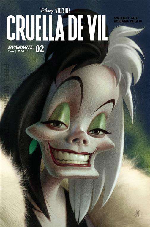 Disney Villains: Cruella de Vil #2 Variation A