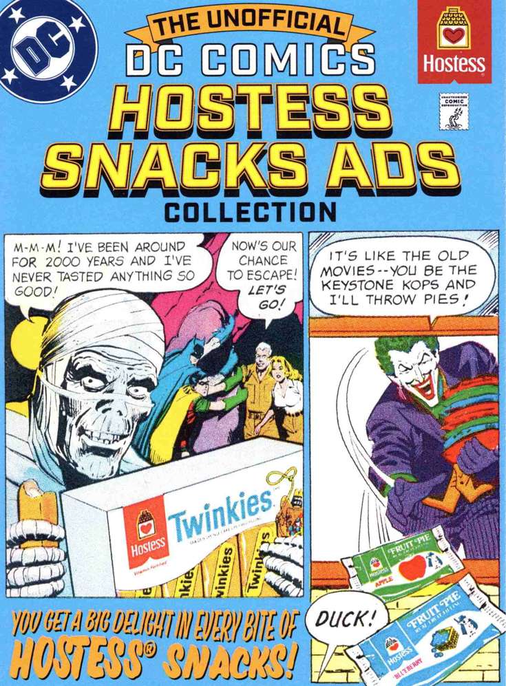 Unofficial DC Comics Hostess Ads Collection