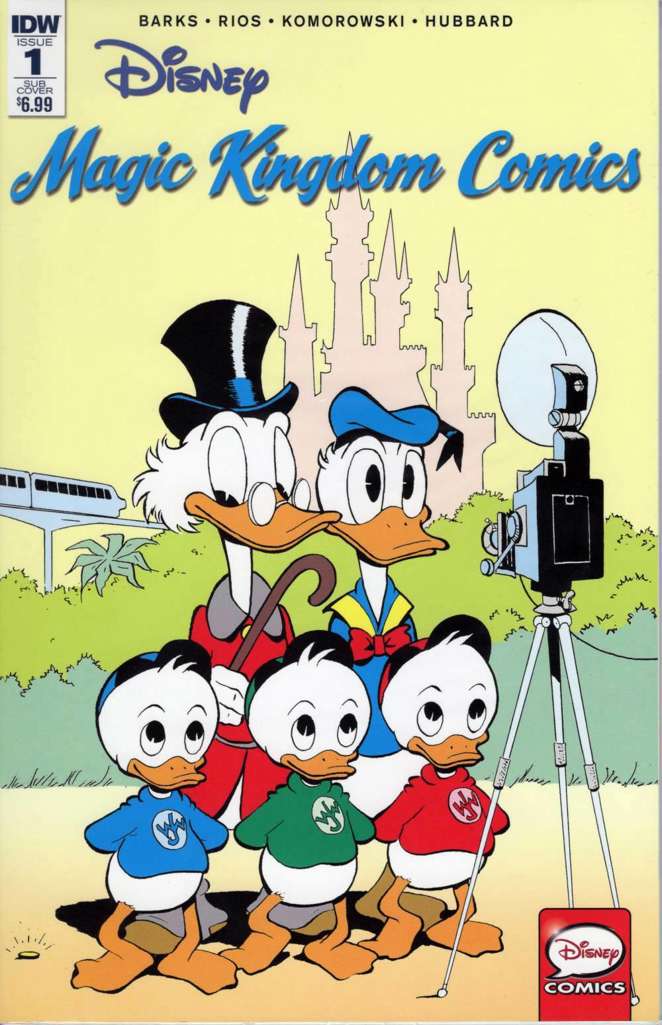 Disney Magic Kingdom Comics #1 Variation A