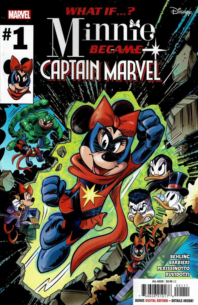 Marvel & Disney: What If…? Minnie Became Captain Marvel #1