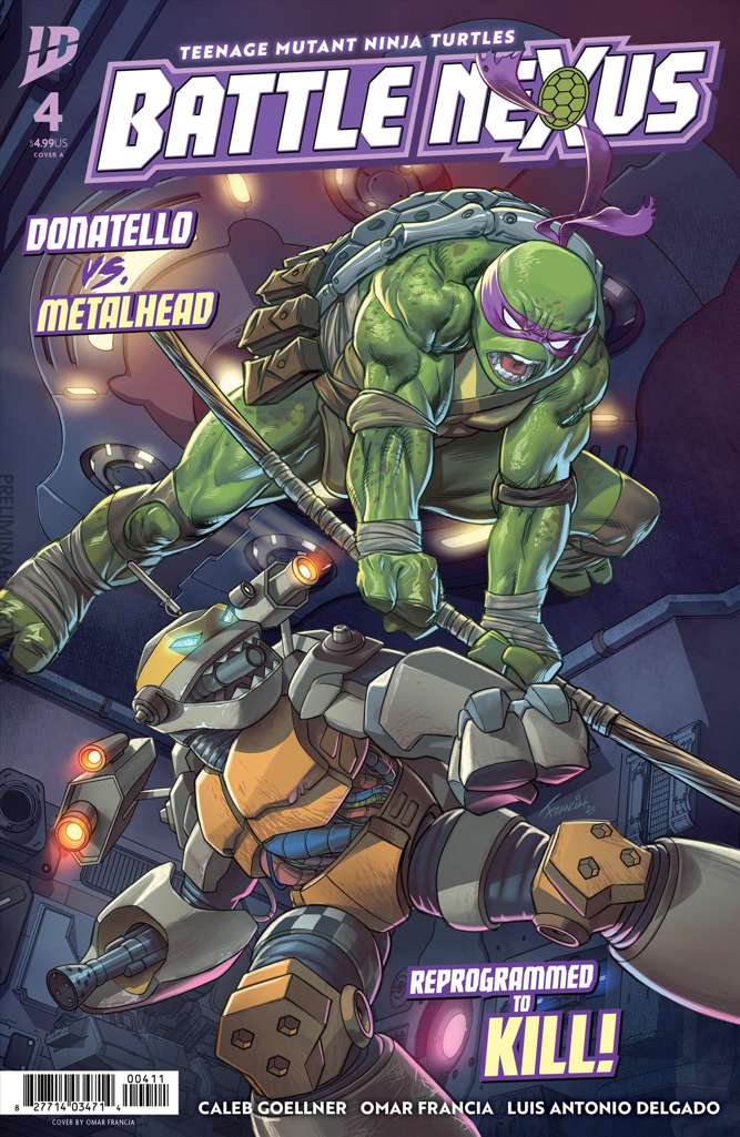 Teenage Mutant Ninja Turtles: Battle Nexus #4 Variation A