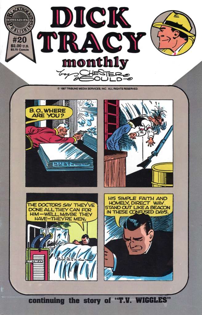 Dick Tracy Monthly (Blackthorne) #20