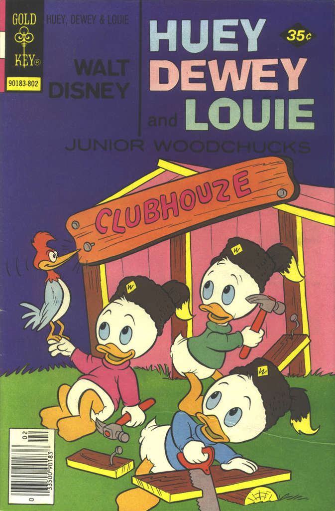 Huey, Dewey, and Louie Junior Woodchucks #48