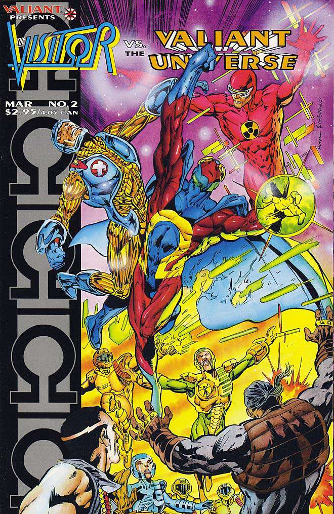 The Visitor vs. The Valiant Universe #2