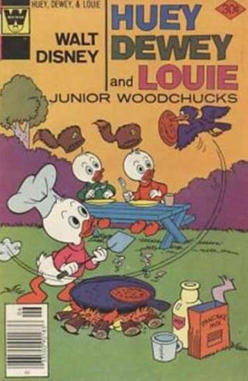 Huey, Dewey, and Louie Junior Woodchucks #44 Variation A