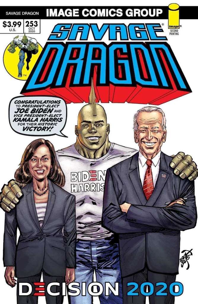 The Savage Dragon #253 Variation A - 2nd printing
