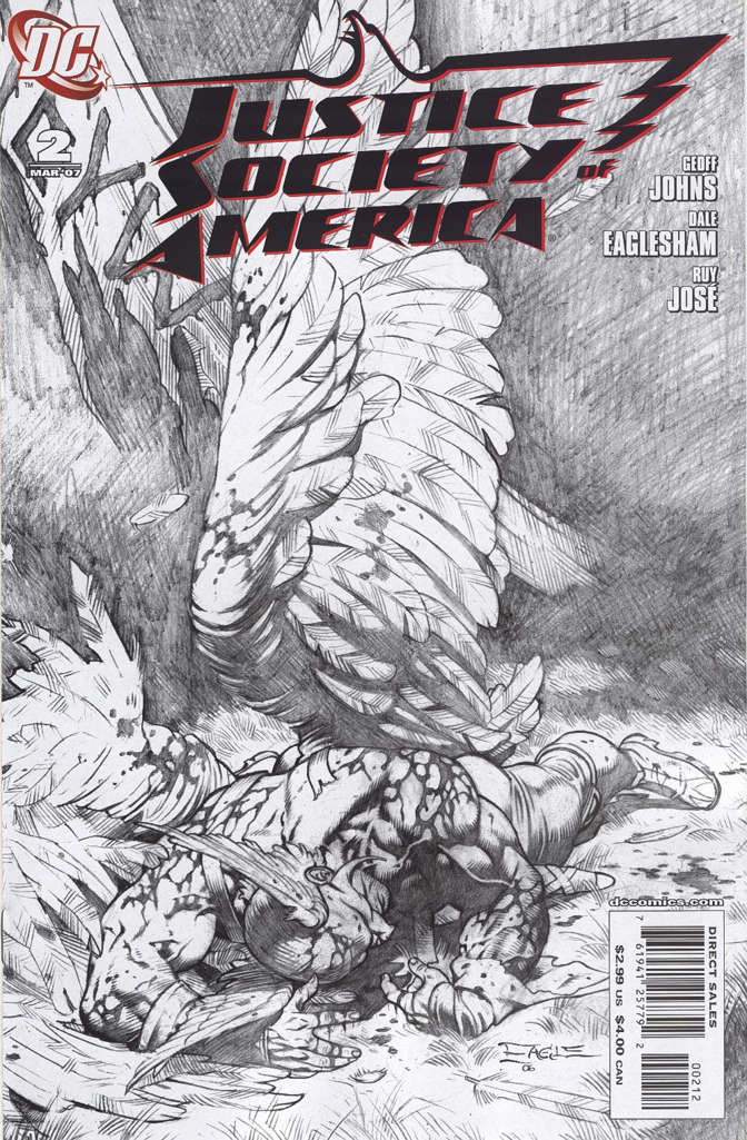 Justice Society of America (2nd Series) #2  - 2nd printing