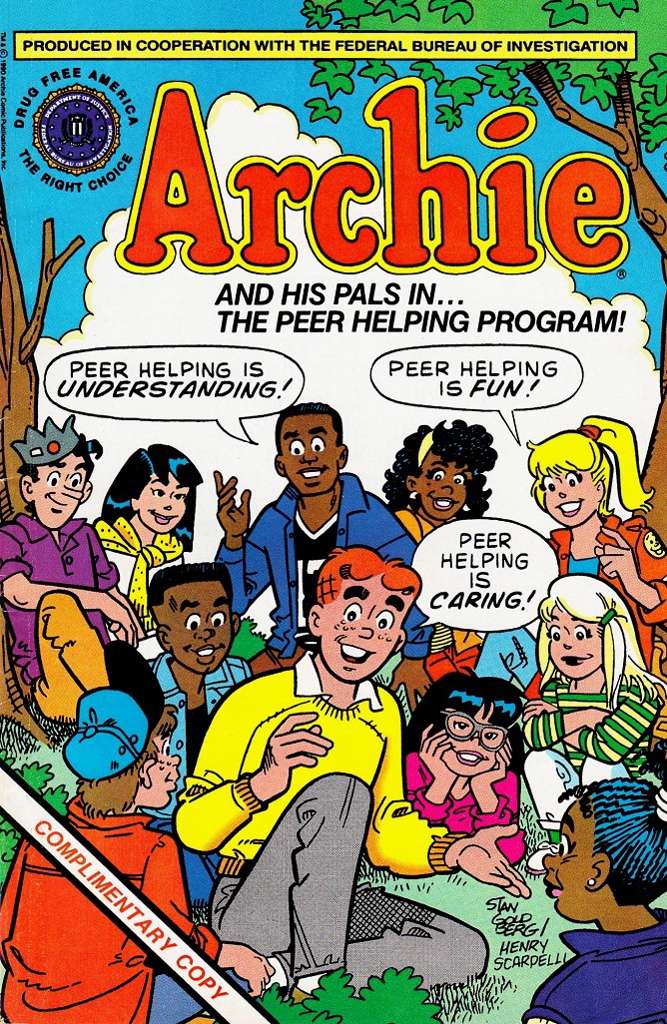 Archie and His Pals in the Peer Helping Program #1  - 2nd printing