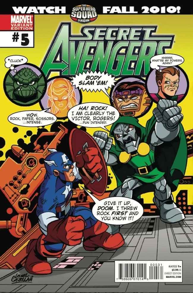 Secret Avengers #5 Variation B