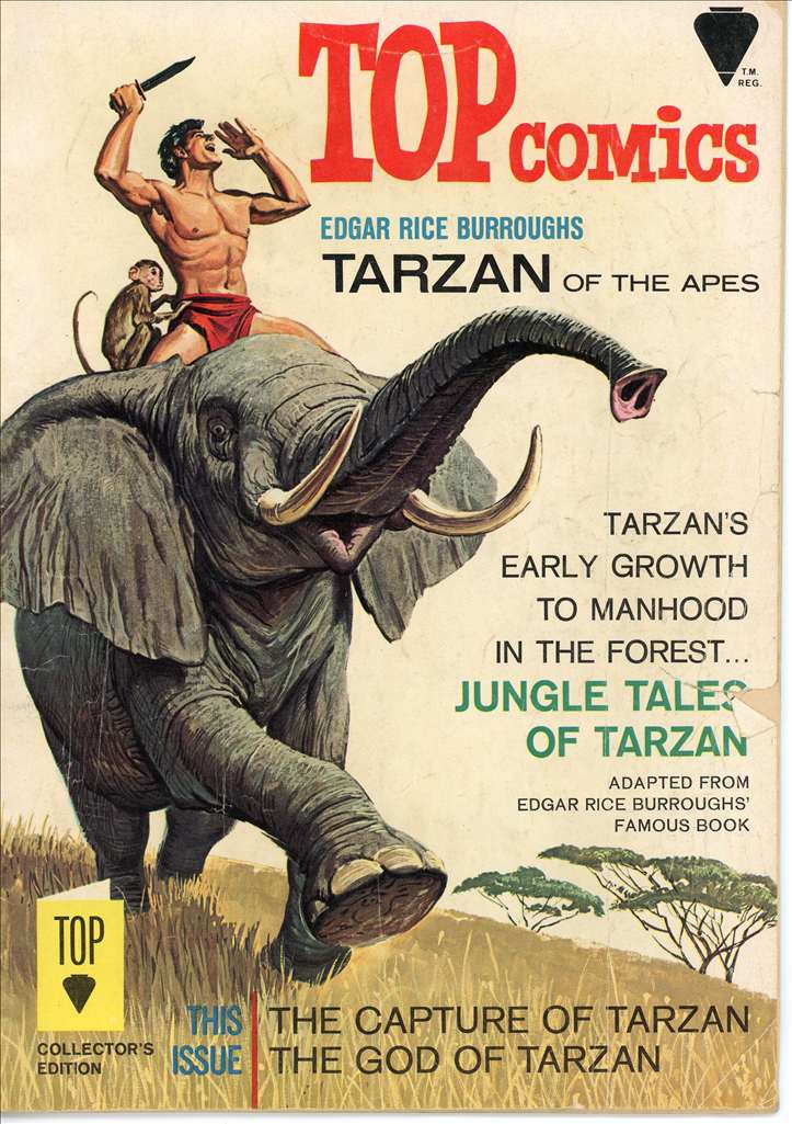 Top Comics Edgar Rice Burroughs Tarzan of the Apes