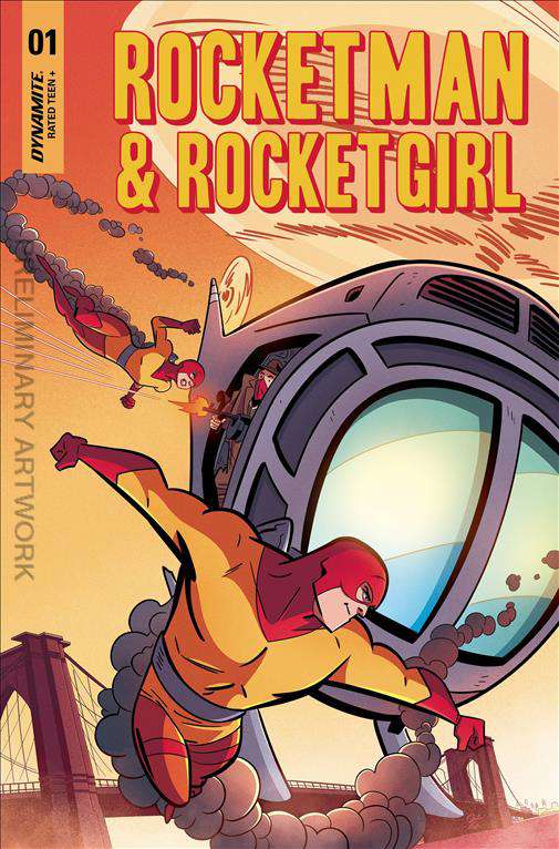 Rocketman & Rocketgirl #1 Variation B