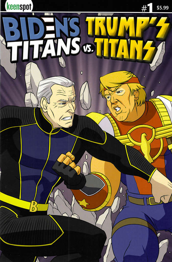 Biden’s Titans Vs. Trump’s Titans #1 Variation B