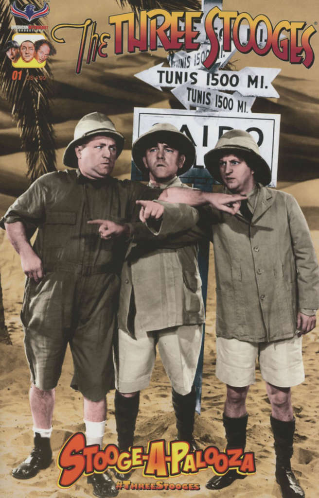 The Three Stooges: Stooge-A-Palooza #1 Variation C
