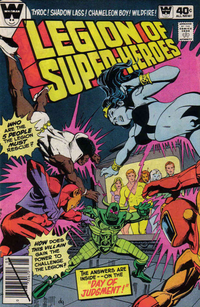 The Legion of Super-Heroes (2nd Series) #263 Variation A