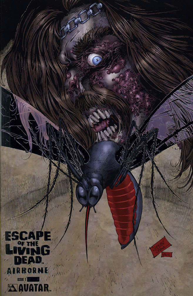 Escape of the Living Dead: Airborne #1 Variation F
